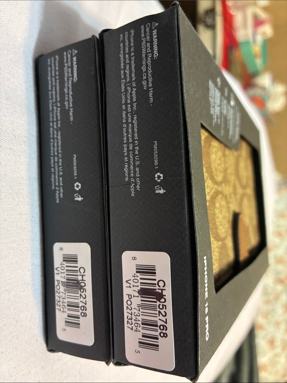 Coach Black Branded Phone Case Box - Picture 11 of 11